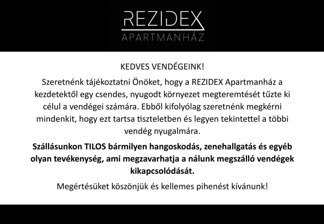 Rezidex Apartmanhaz Segedyn Zewnętrze zdjęcie